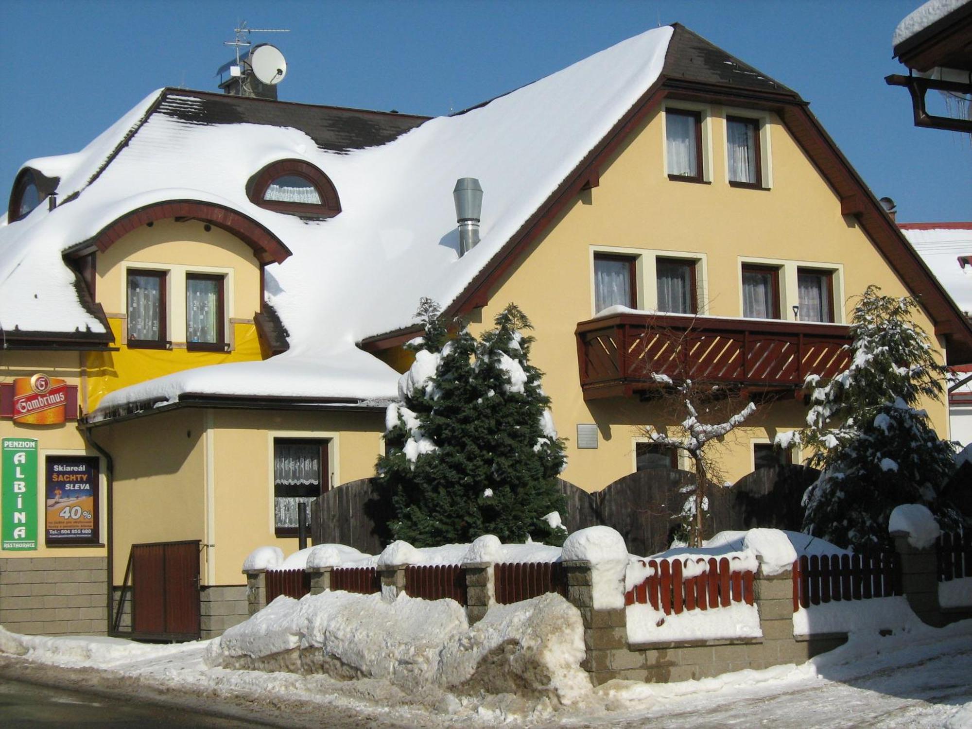 Penzion Albina - Restaurace Vysoké nad Jizerou Εξωτερικό φωτογραφία